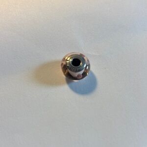 Pandora Pink and Silver Charm Bracelet Bead